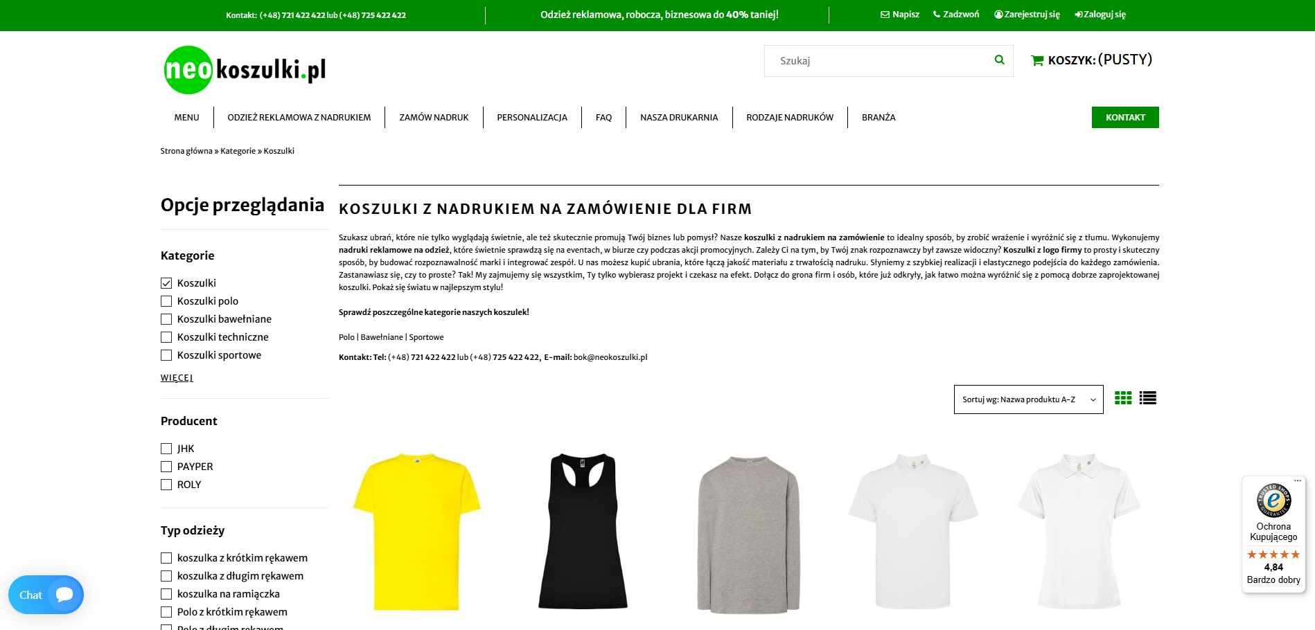 Koszulki z nadrukiem na zamówienie – pomysł na wydarzenie lub imprezę firmową