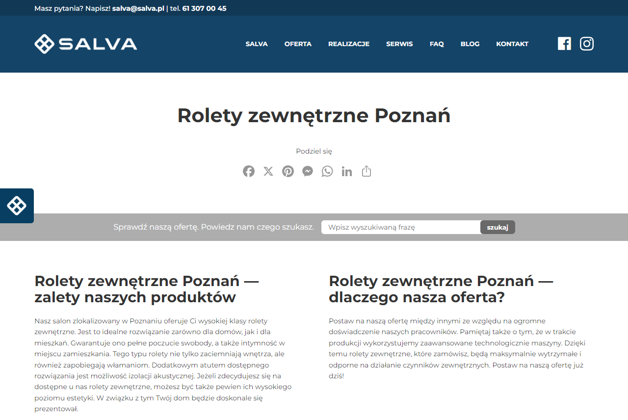 Hałas, upał i włamania - czy rolety zewnętrzne w Poznaniu realnie rozwiązują te problemy?