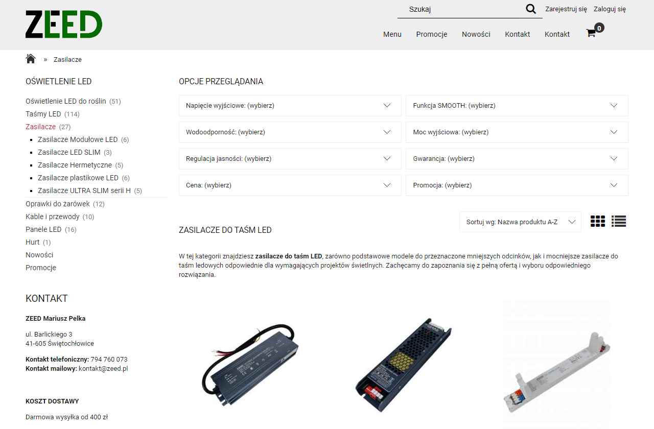Błędy przy montażu taśm LED - jak źle dobrany zasilacz wpływa na trwałość instalacji?