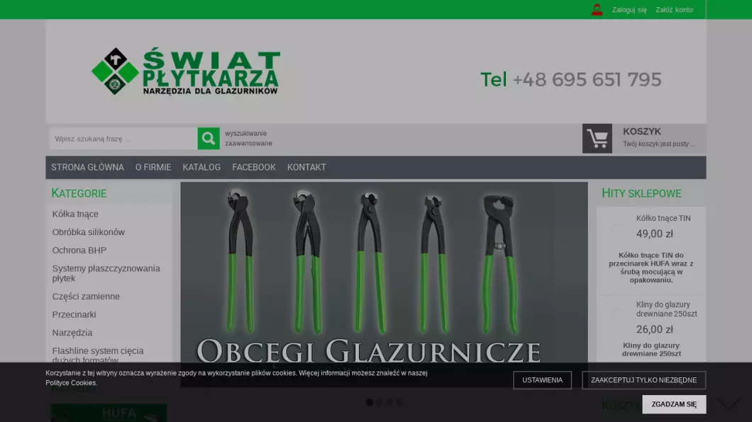 Zrzut ekranu strony